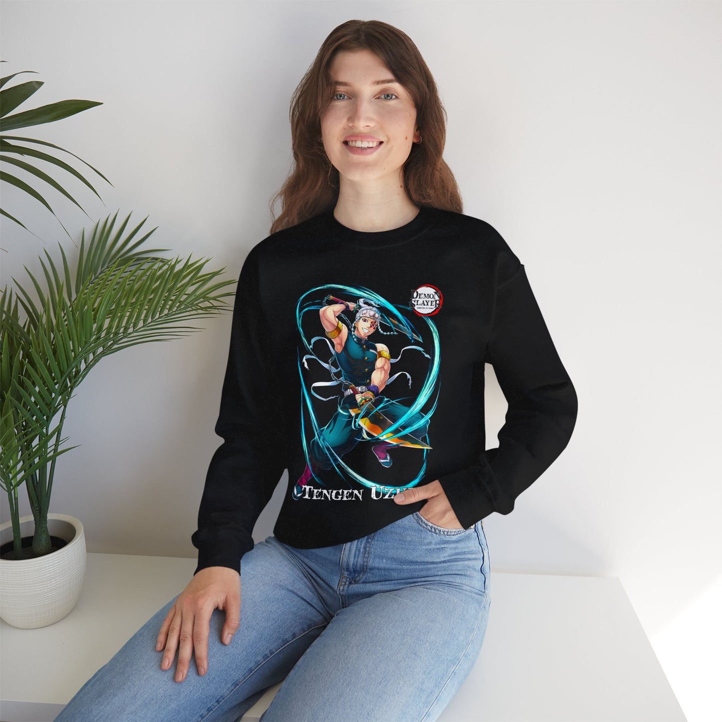 Tengen Uzui Crewneck | Sound Hashira Anime-Inspired Sweatshirt