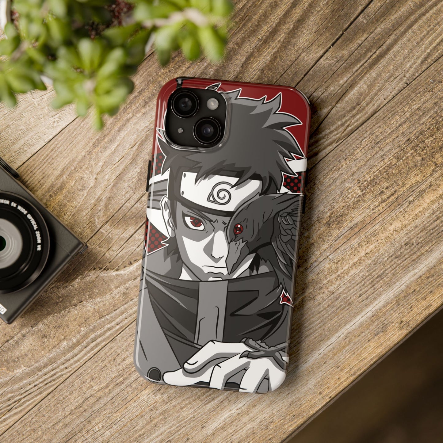 Shisui Uchiha Kotoamatsukami Phone Case | Anime-Inspired Protective Case | Mangekyo Sharingan iPhone & Samsung Cover | Otaku Manga Case