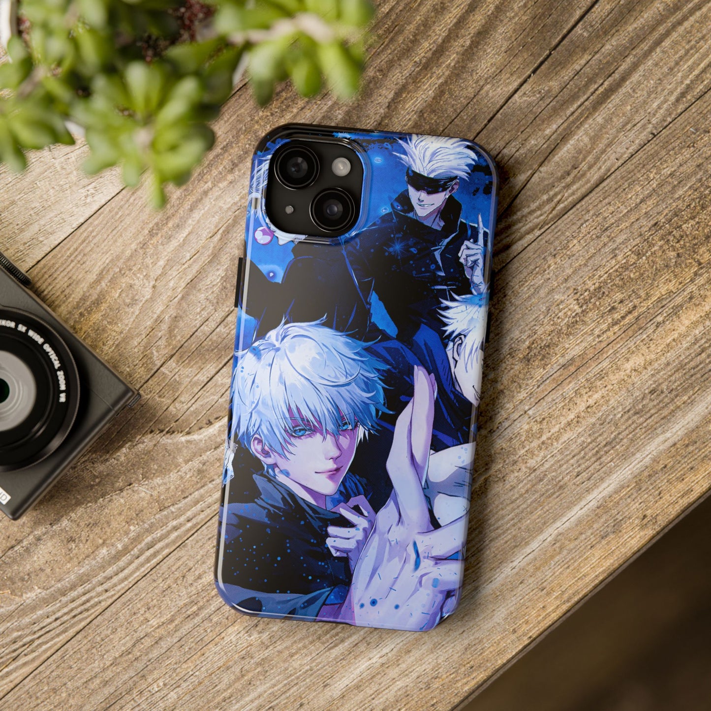 4 Styles of Gojo Phone Case | Anime-Inspired Protective Case | Satoru Gojo iPhone & Samsung Cover | Otaku Manga Case