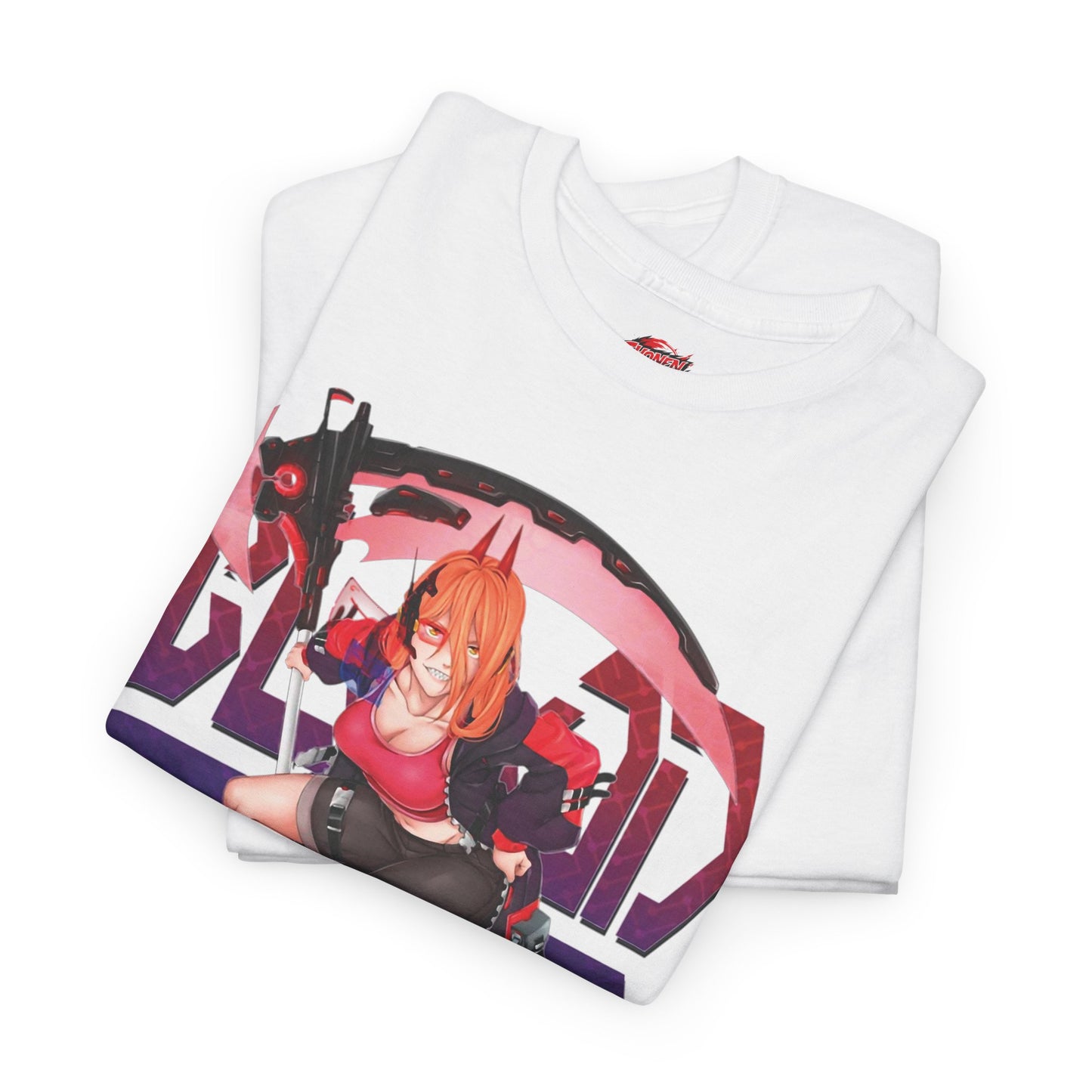 Blood Fiend Power III Unisex Heavy Cotton T-Shirt | Anime-Inspired Streetwear Tee