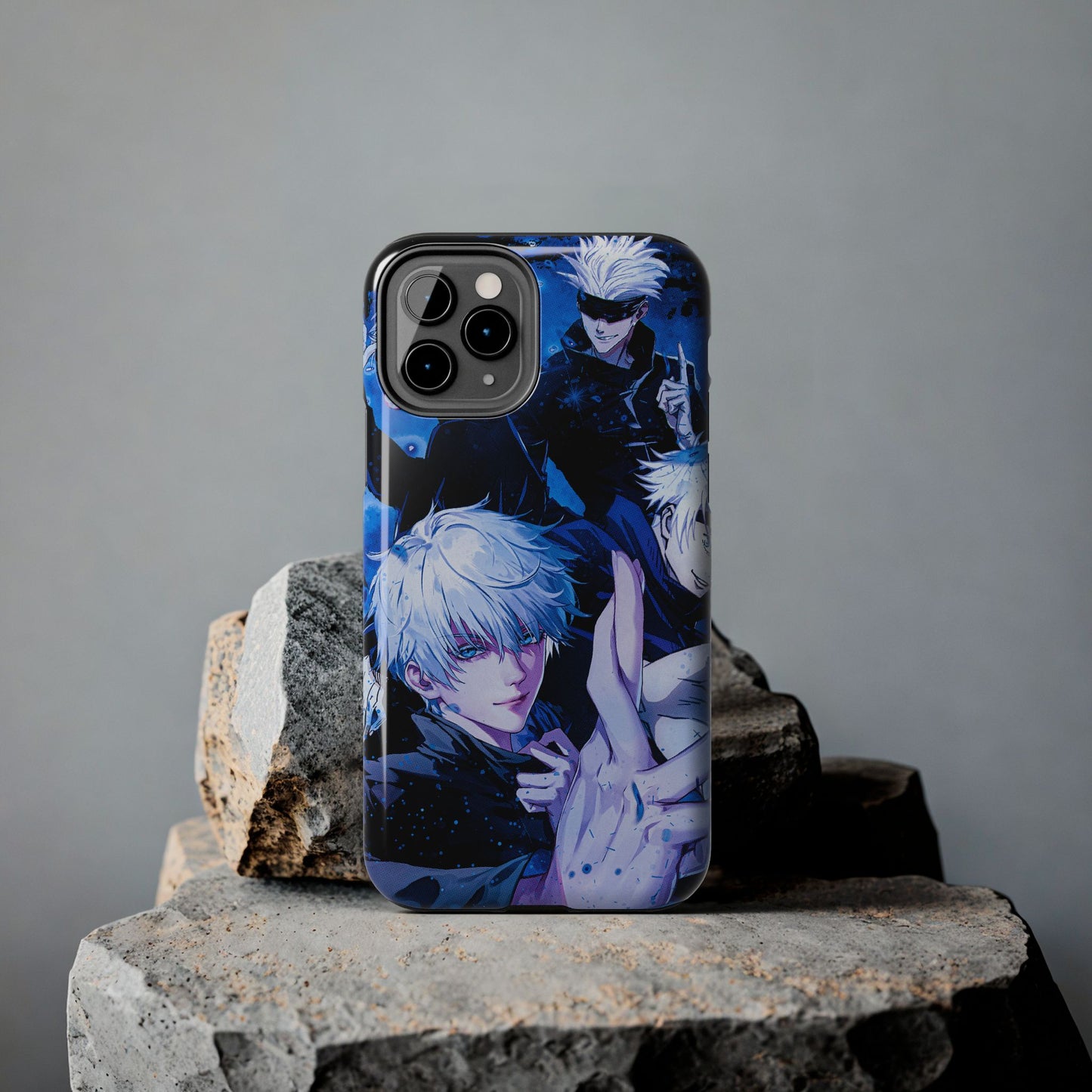 4 Styles of Gojo Phone Case | Anime-Inspired Protective Case | Satoru Gojo iPhone & Samsung Cover | Otaku Manga Case
