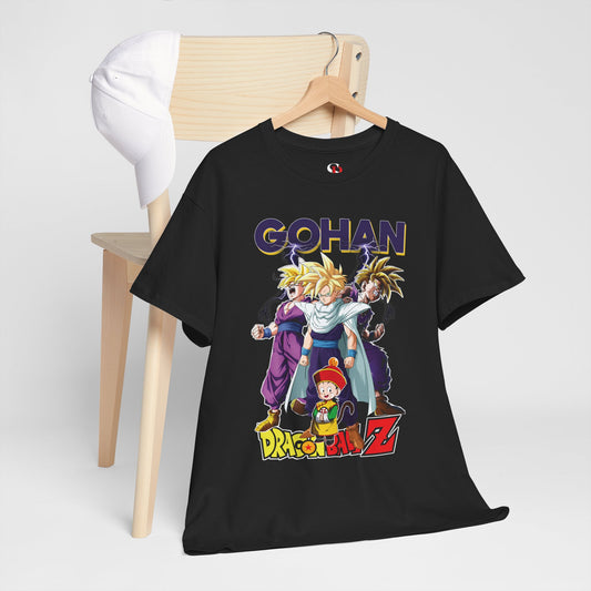 Gohan “Legacy of Z” Unisex Heavy Cotton T-Shirt | Dragon Ball Z Streetwear Tee