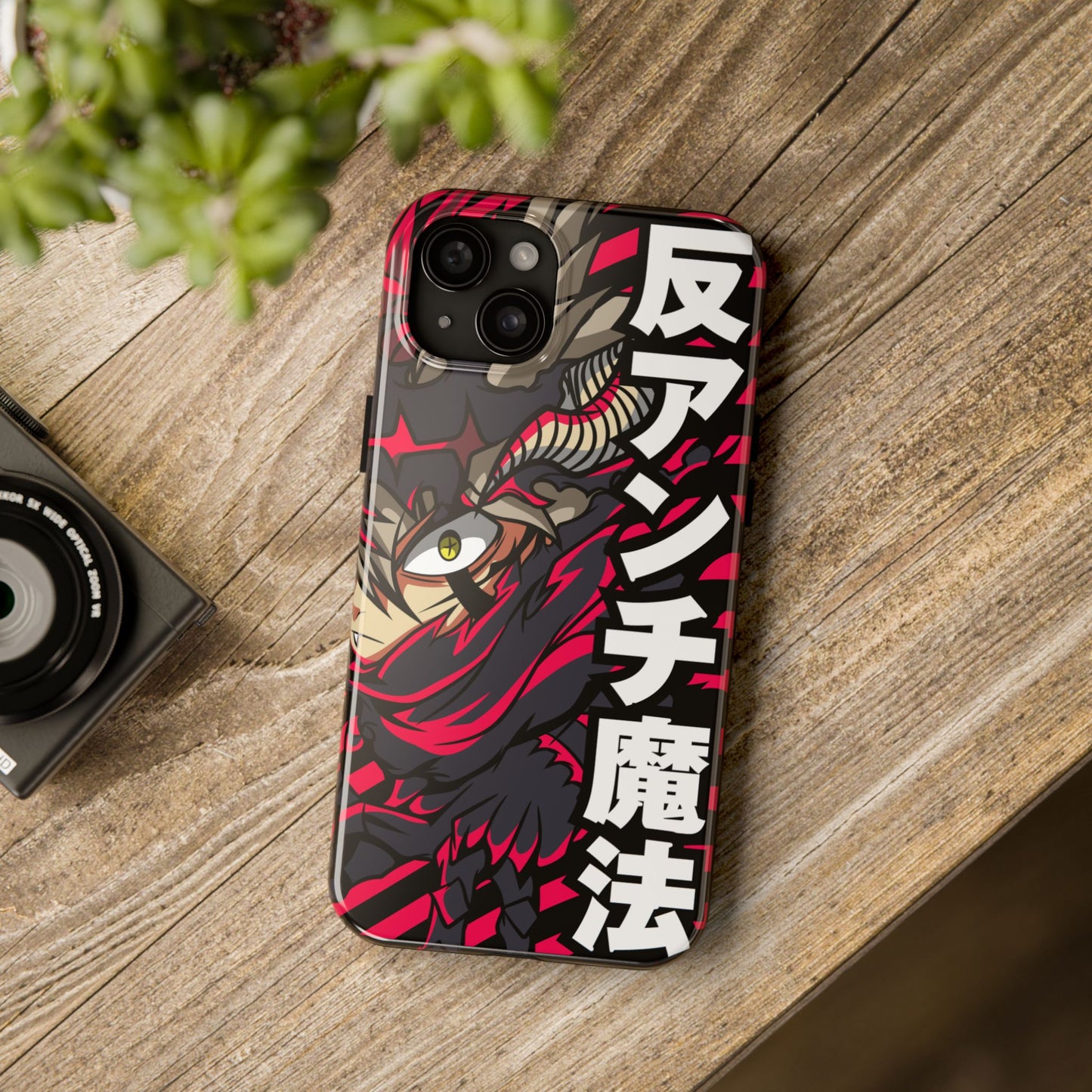 Asta Anti-Magic Double Layered Phone Case | Black Clover-Inspired Protective Anime Case for iPhone & Samsung