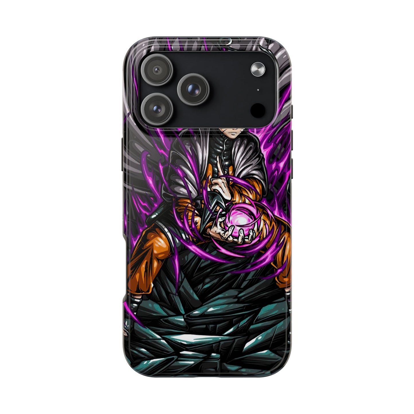 Rasengan Revenant Phone Case | Anime-Inspired Protective Case | Dark Shinobi iPhone & Samsung Cover | Otaku Manga Case