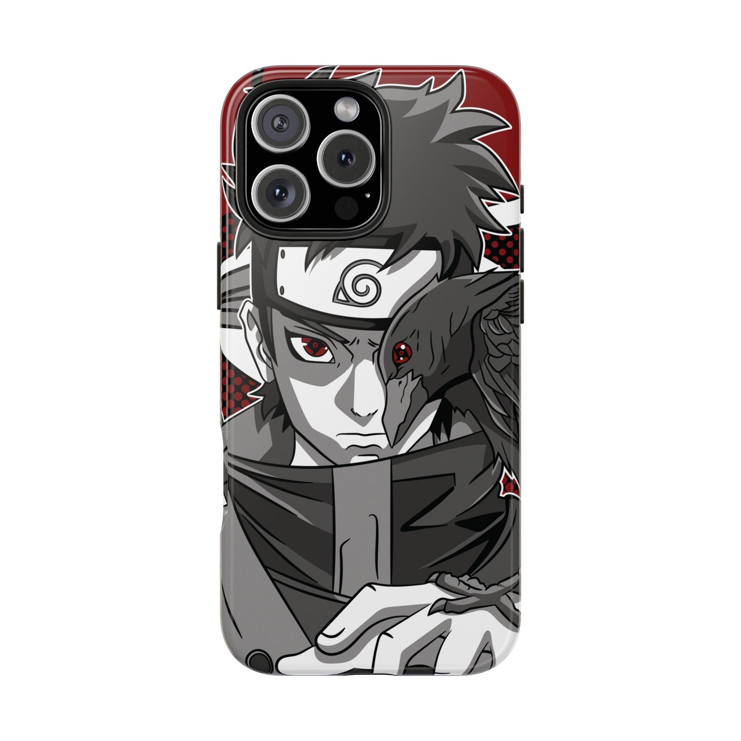 Shisui Uchiha Kotoamatsukami Phone Case | Anime-Inspired Protective Case | Mangekyo Sharingan iPhone & Samsung Cover | Otaku Manga Case