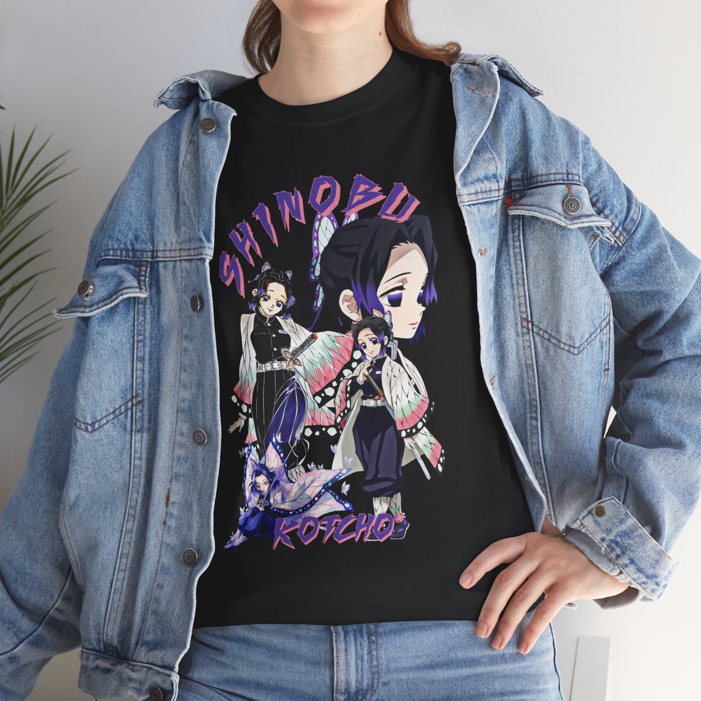 Shinobu Kocho Insect Hashira T-Shirt | Anime-Inspired Streetwear Tee