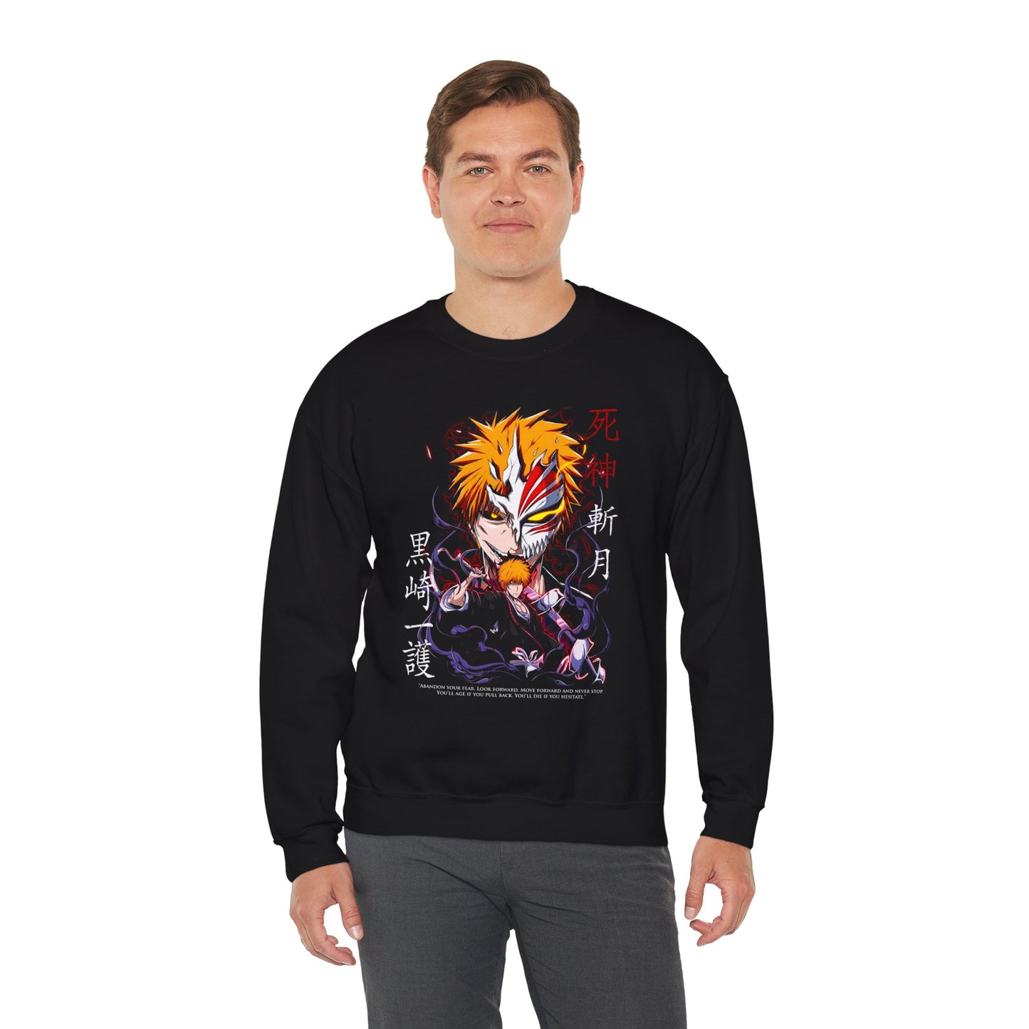 Ichigo TYBW Unisex Heavy Blend Crewneck Sweatshirt | Anime-Inspired Streetwear