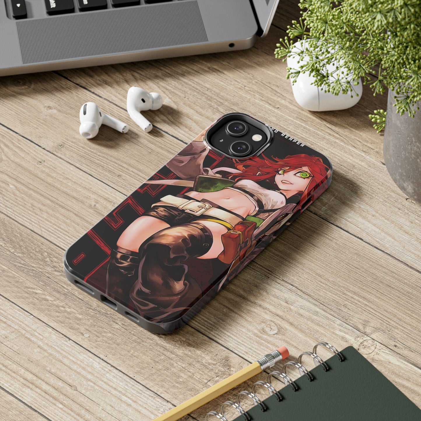 Riyo Reaper Personalizable Double Layered Phone Case | Anime-Inspired Protective Case