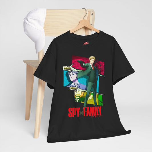 Loid Forger Unisex Heavy Cotton T-Shirt | Anime Graphic Streetwear Tee