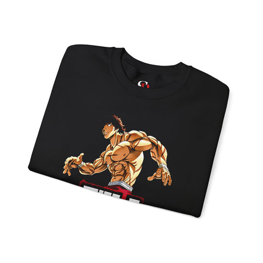Baki Hanma “The Ogre’s Son” Unisex Heavy Crewneck | Baki Streetwear Sweatshirt