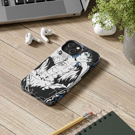Inosuke Double Layered Phone Case| Demon Slayer-Inspired Anime Case