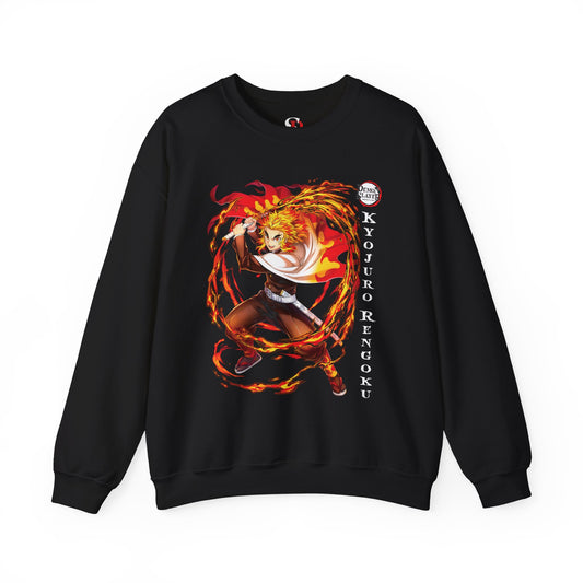 Kyojuro Rengoku Crewneck | Flame Hashira Demon Slayer Sweatshirt