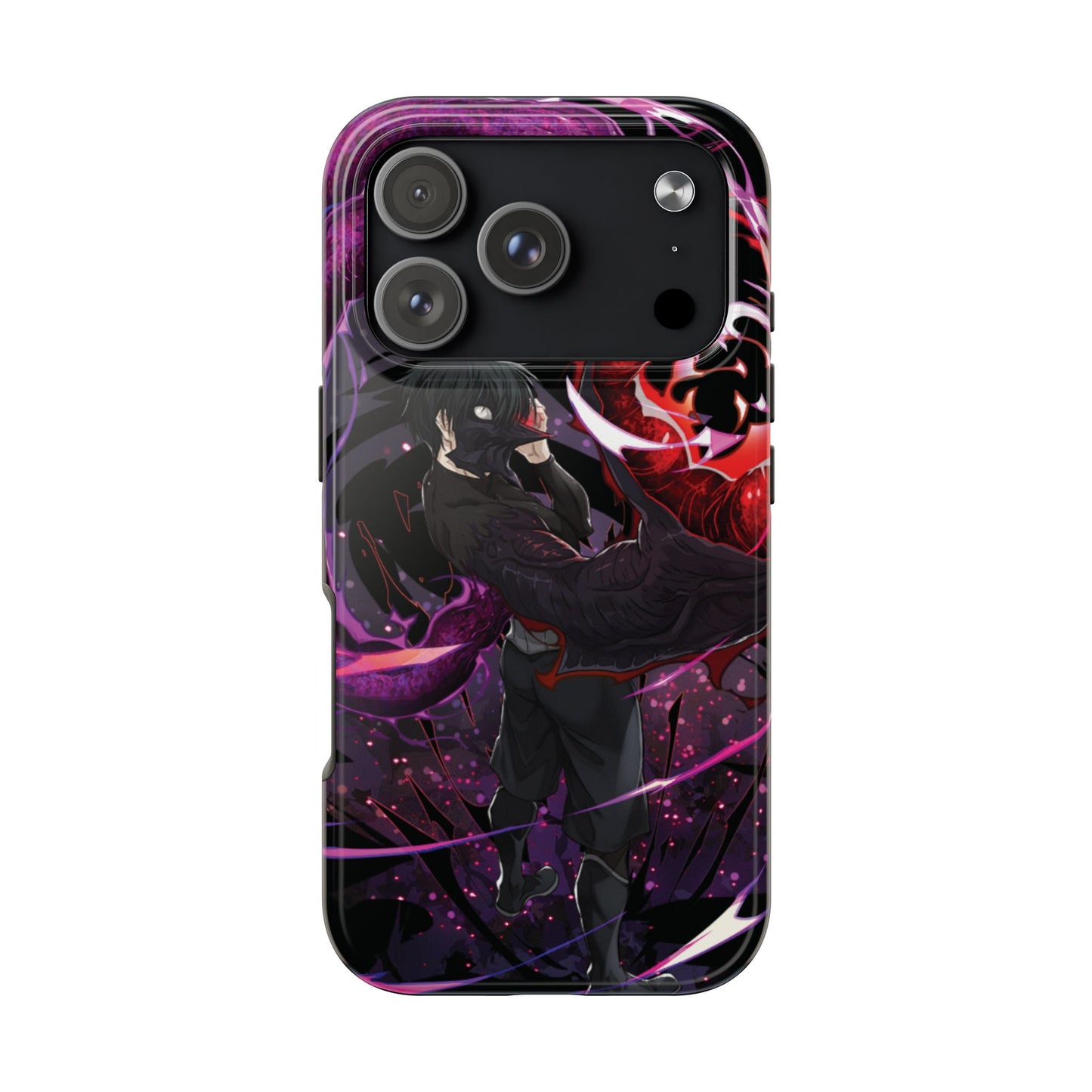 Ken Kaneki Chimera Kagune Double Layered Phone Case | Anime-Inspired Protective Case | Dark Otaku Phone Case for iPhone & Samsung