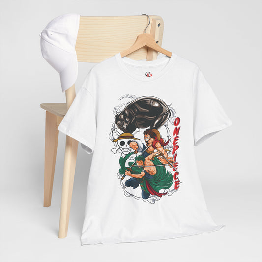 Zoro And Luffy Duo Unisex Heavy Cotton T-Shirt