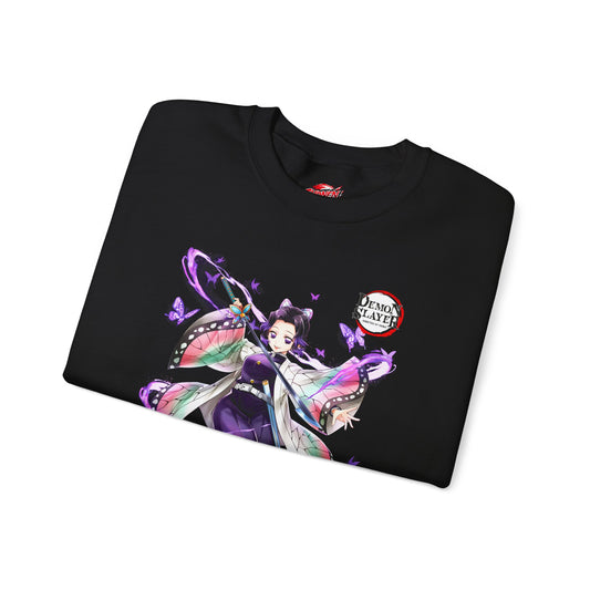 Shinobu Kocho Crewneck | Insect Hashira Anime-Inspired Sweatshirt