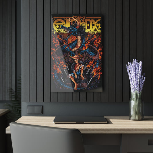 Luffy Vs Kaido IV Acrylic Print