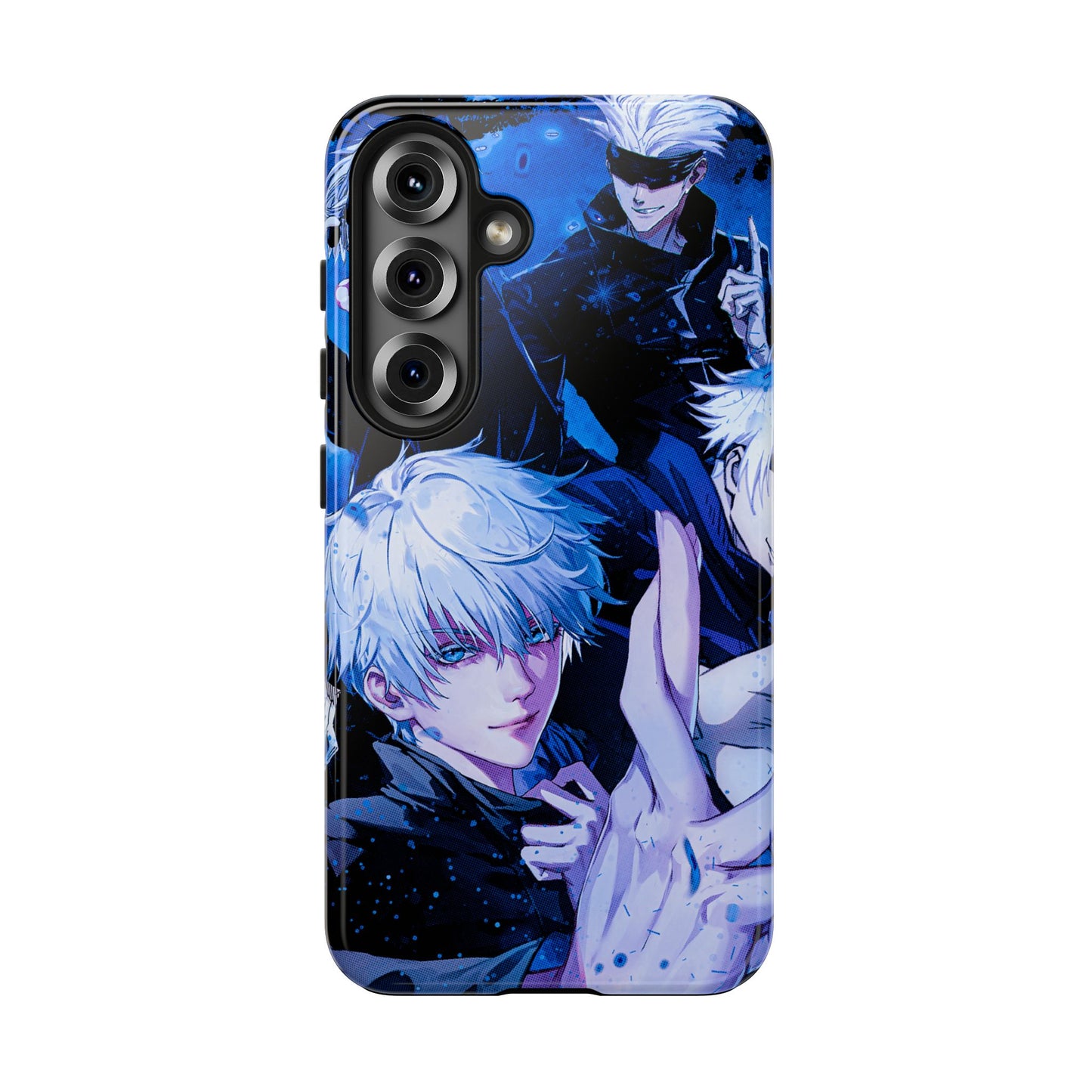 4 Styles of Gojo Phone Case | Anime-Inspired Protective Case | Satoru Gojo iPhone & Samsung Cover | Otaku Manga Case