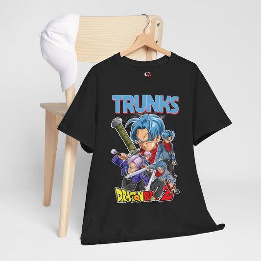 Trunks “Time Warrior” Unisex Heavy Cotton T-Shirt | Dragon Ball Z Streetwear Tee