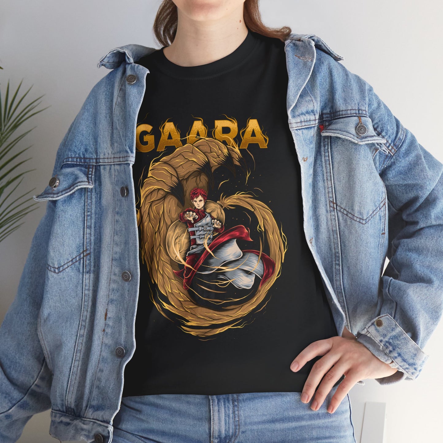 Gaara Sand Coffin Unisex T-Shirt | Anime-Inspired Streetwear Tee | Kazekage Graphic Shirt | Otaku Manga Tee