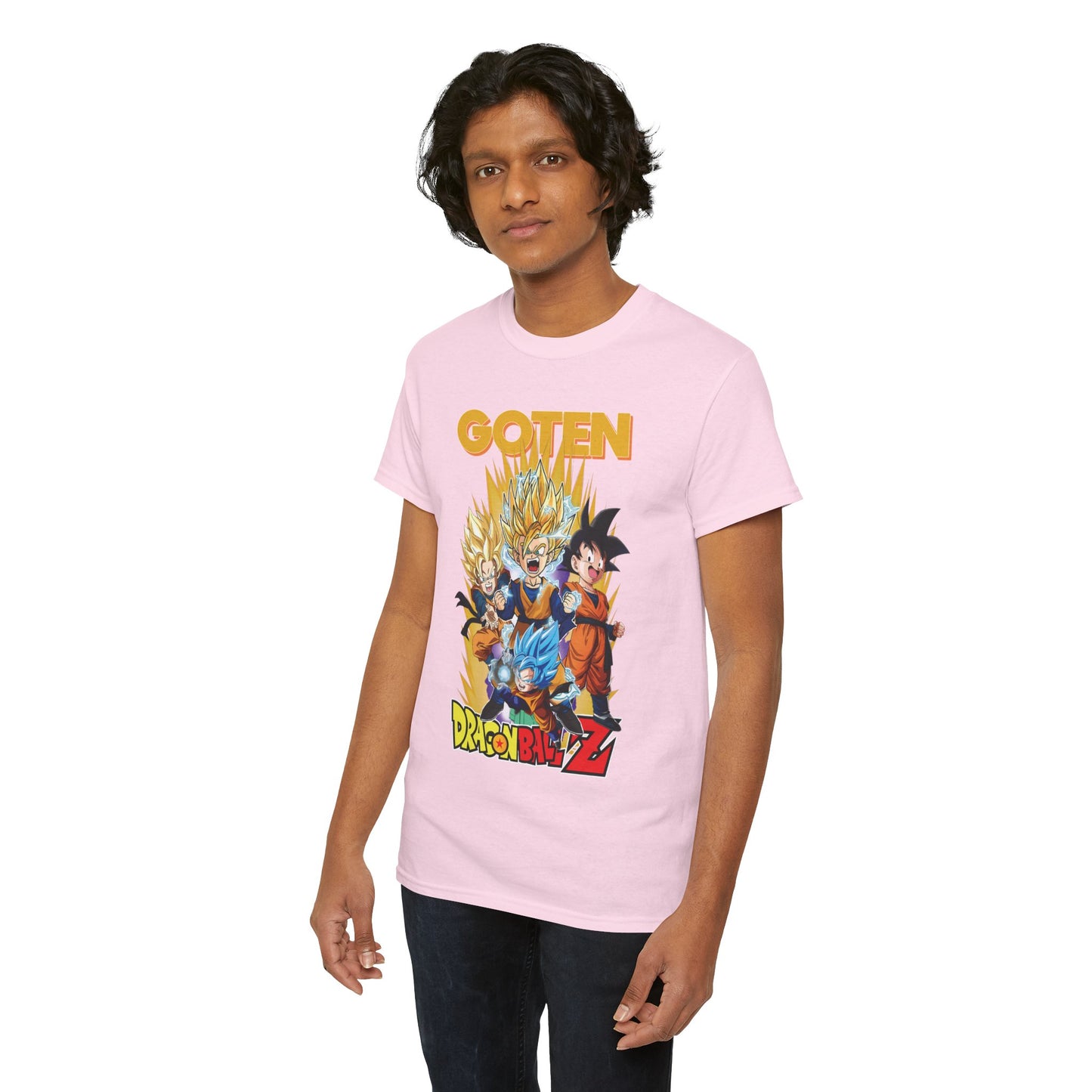 Goten “Next Gen Saiyan” Unisex Heavy Cotton T-Shirt | Dragon Ball Z Streetwear Tee