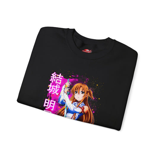 Lightning Flash Asuna Unisex Heavy Blend Crewneck Sweatshirt | Sword Art Online Anime Sweater