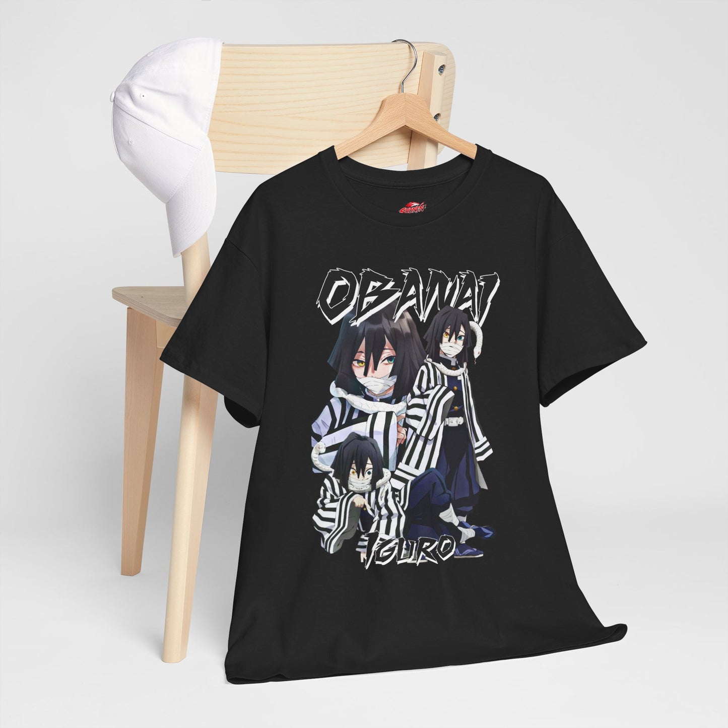 Obanai Iguro Serpent Hashira T-Shirt | Anime-Inspired Streetwear | Unisex Manga Tee