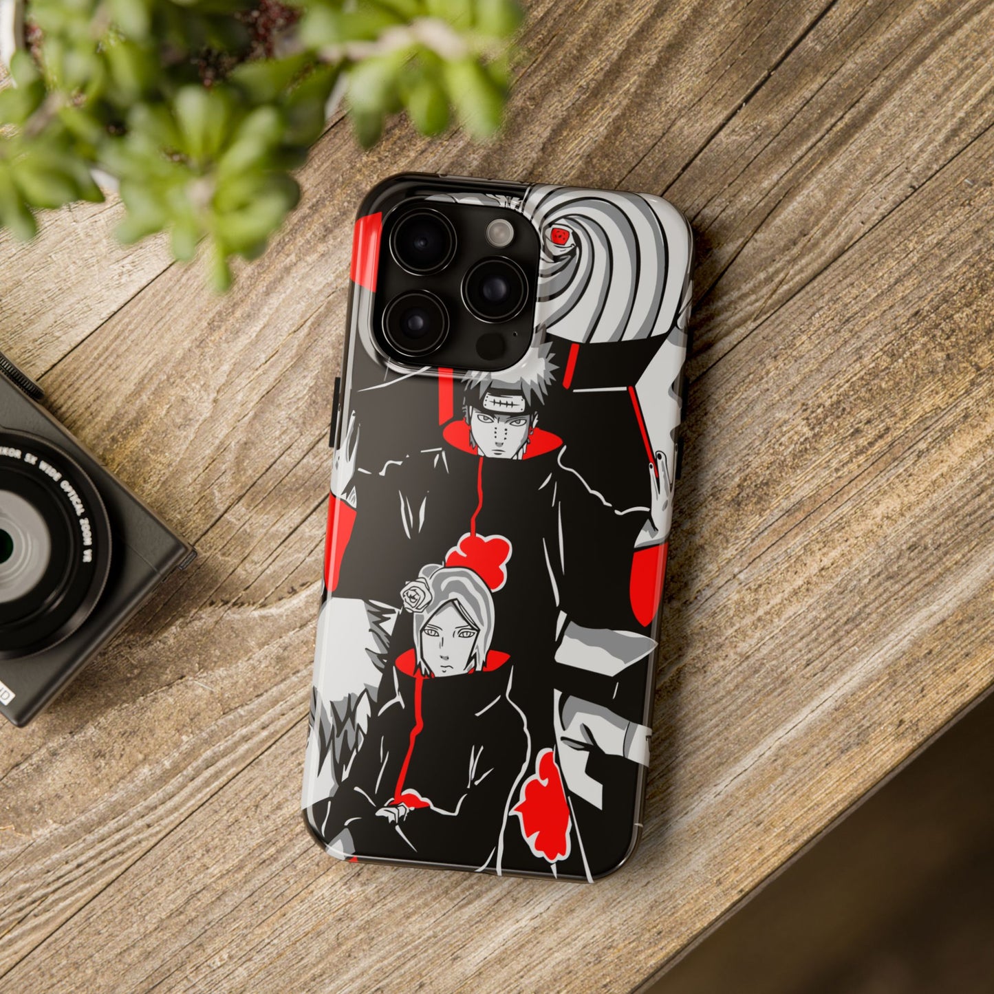 Akatsuki Phone Case | Anime-Inspired Protective Case | Double Layered iPhone & Samsung Cover | Otaku Manga Case