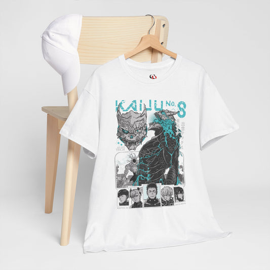 Third Division Unisex Heavy Cotton T-Shirt | Kaiju No. 8 Anime Graphic Tee