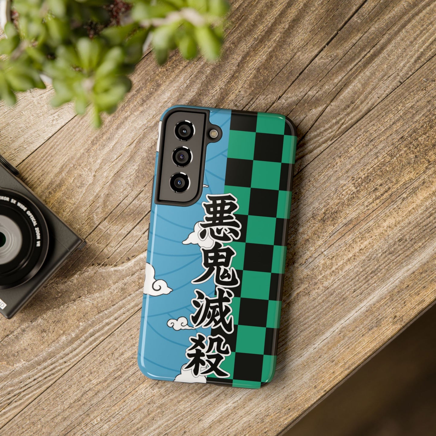 Water Breathing Haori Double Layered Phone Case