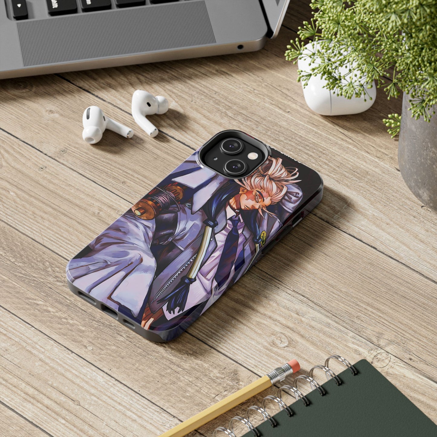 Tamsy Caines Double Layered Phone Case | Anime-Inspired Protective Case