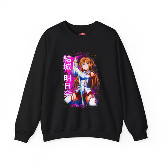 Lightning Flash Asuna Unisex Heavy Blend Crewneck Sweatshirt | Sword Art Online Anime Sweater