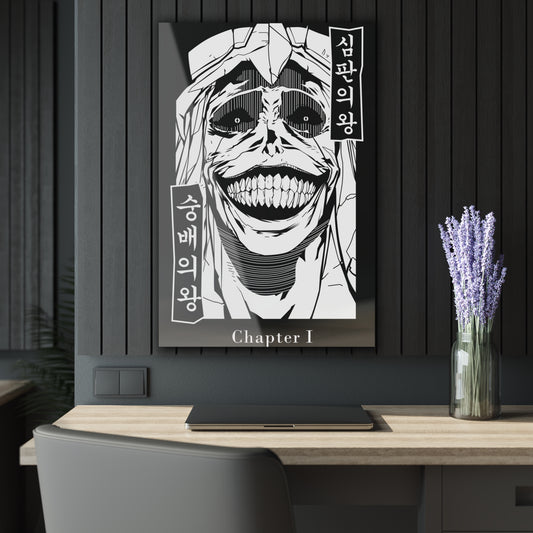 Statue of God Manga Panel Acrylic Print