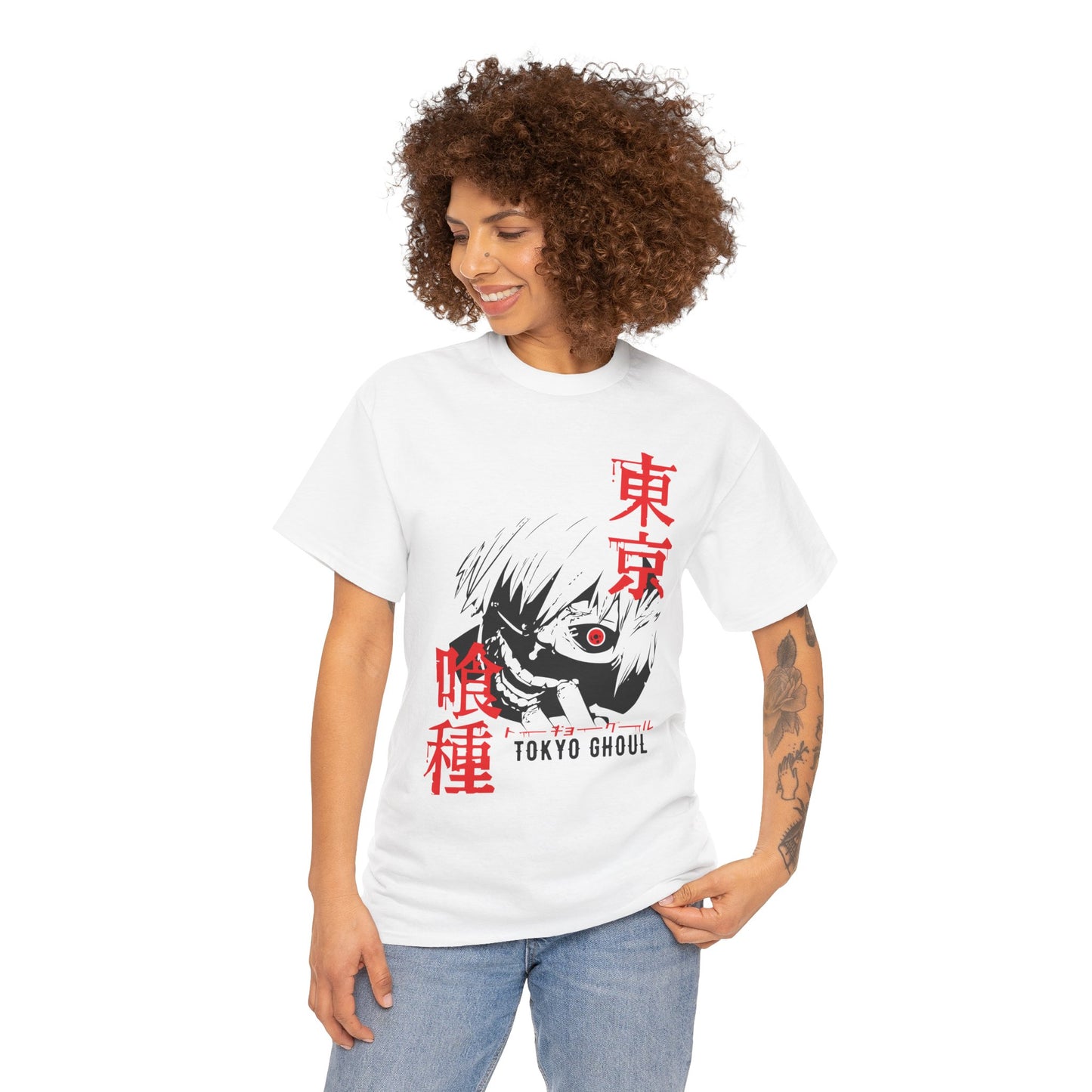 The One Eyed King II Unisex Heavy Cotton T-Shirt | Anime Graphic Tee | Anime-Inspired Otaku Shirt