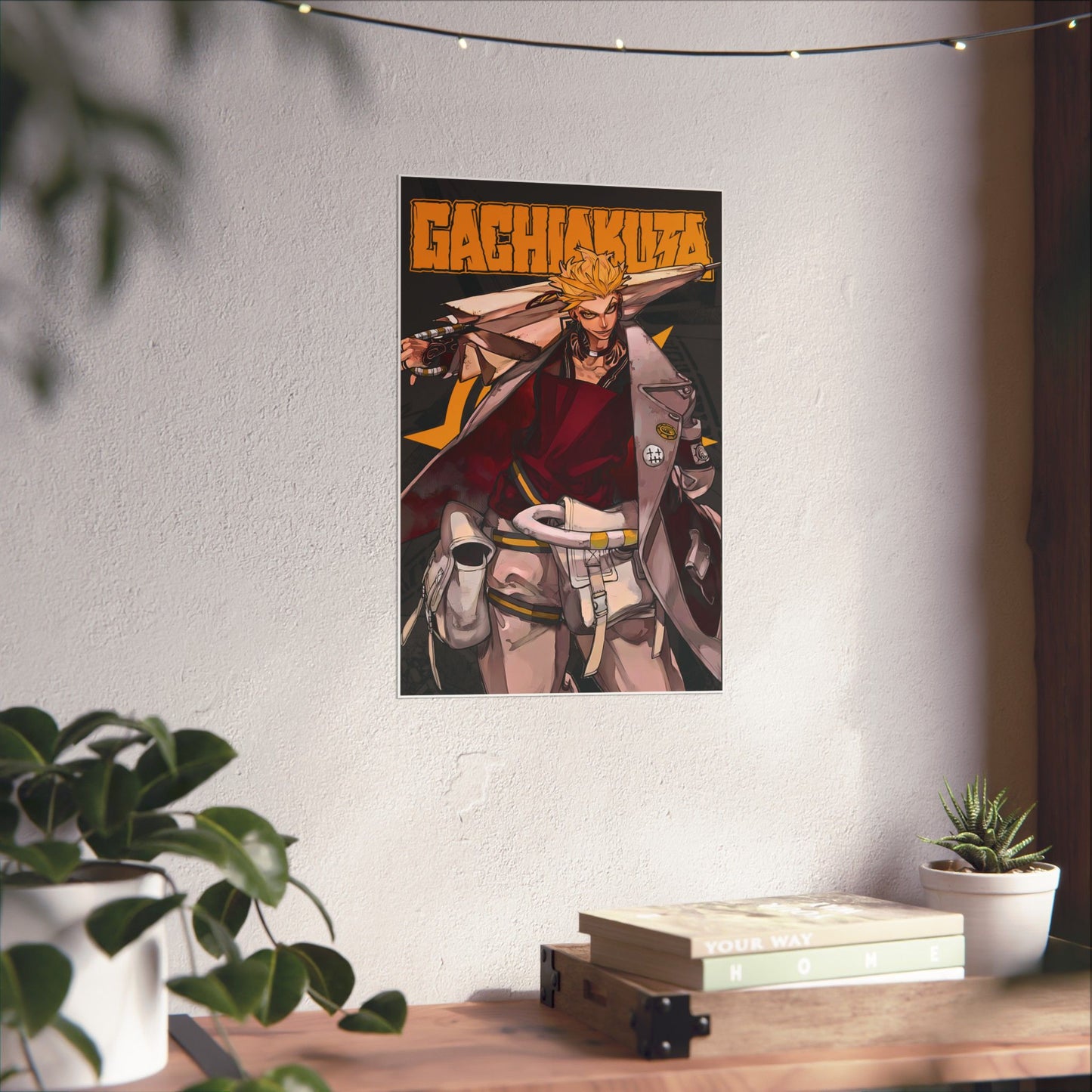 Enjin II Matte Vertical Poster | Anime-Inspired Wall Art