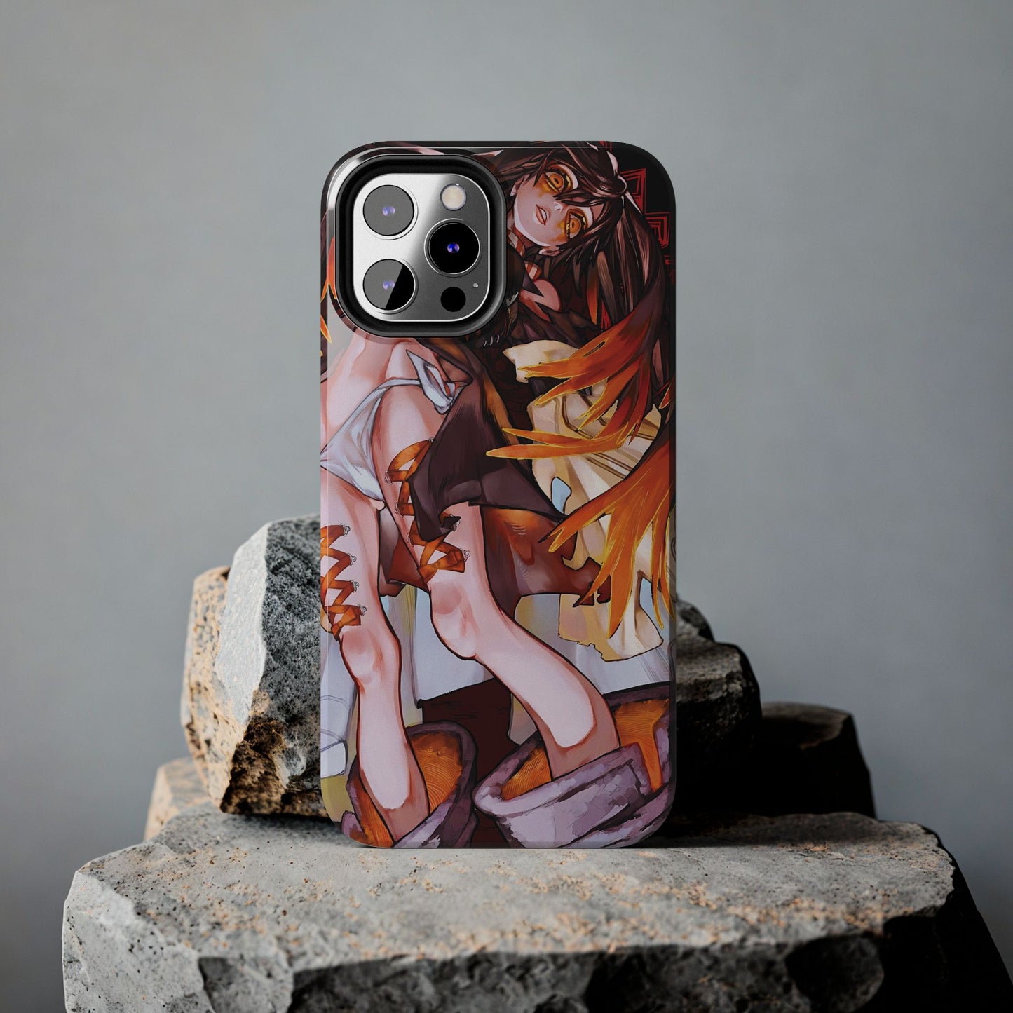 Amo Empool Personalizable Double Layered Phone Case | Anime-Inspired Protective Case for IPhone & Samsung