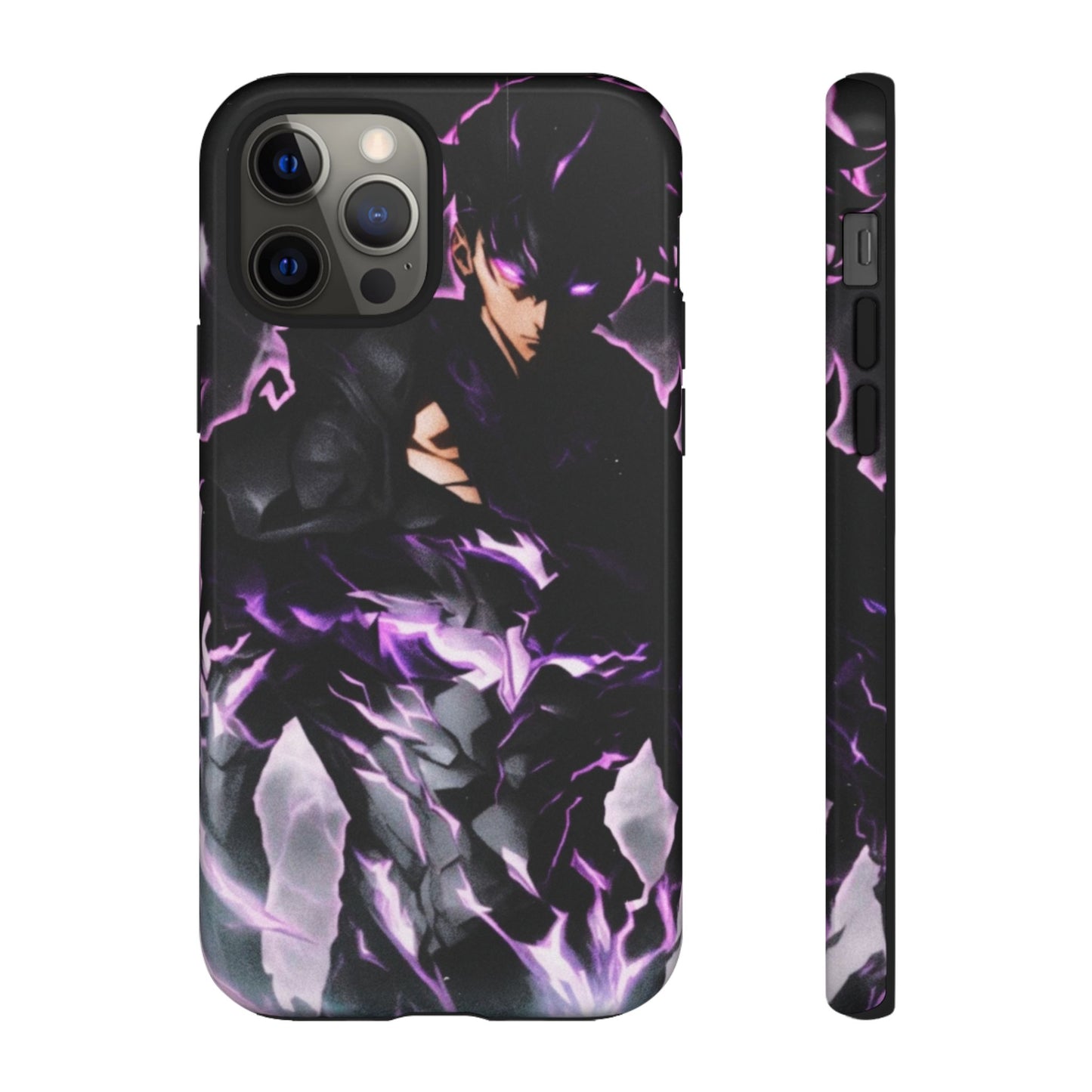 Sung Jin-Woo Shadow Monarch Awakening Double Layered Phone Case | Anime-Insired Protective Case for iPhone & Samsung
