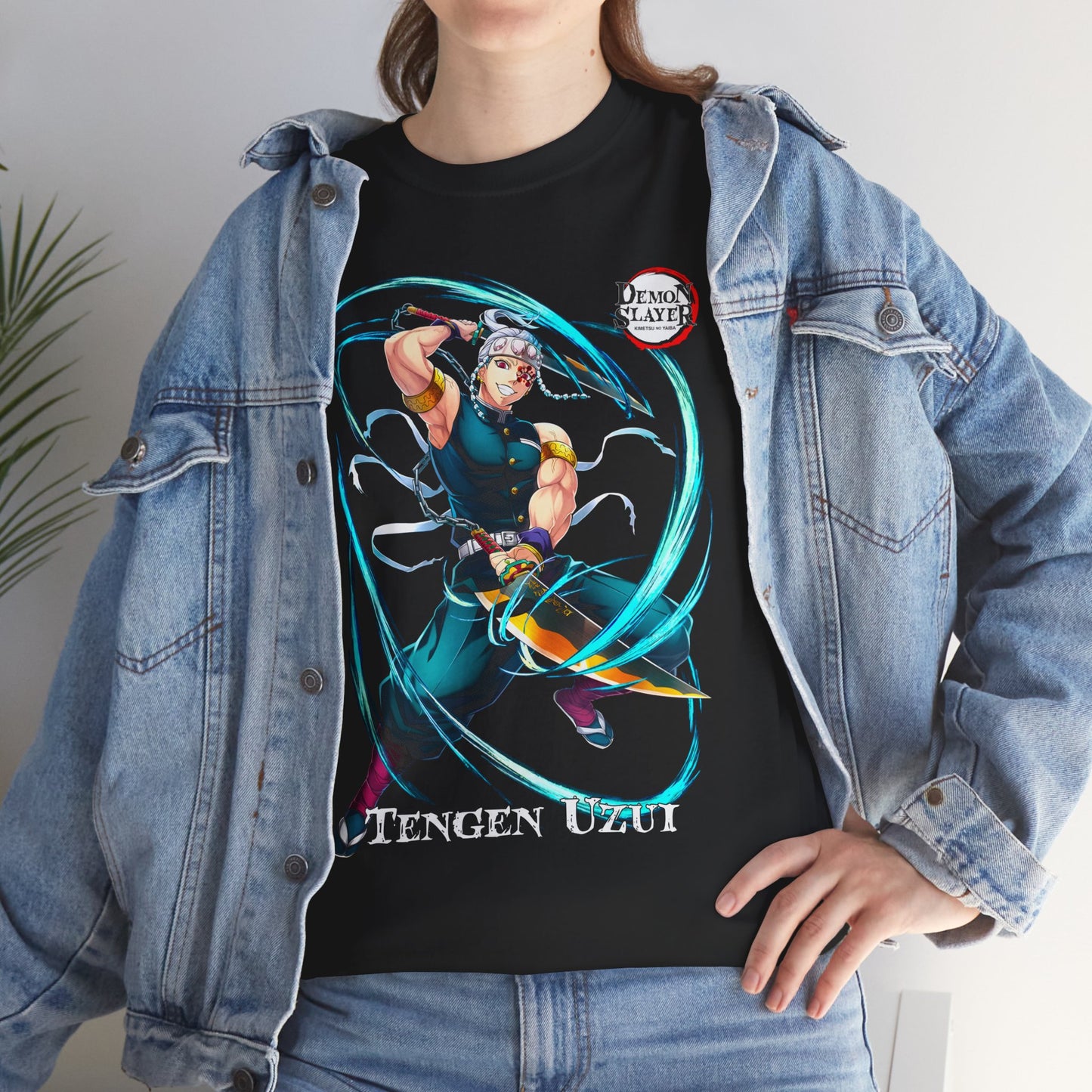 Tengen Uzui Anime T-Shirt | Sound Hashira Anime-Inspired Streetwear | Unisex Manga Tee
