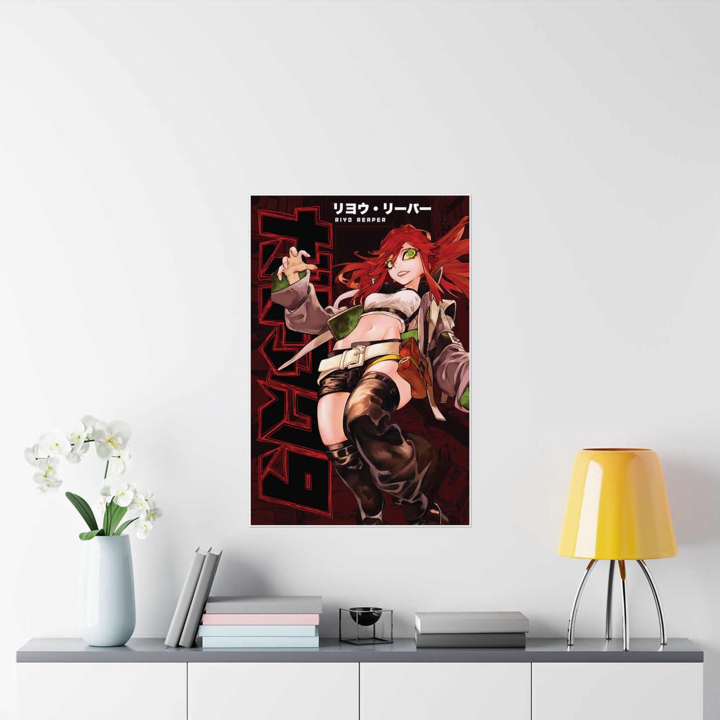 Riyo Reaper Matte Vertical Poster | Anime-Inspired Wall Art Manga Decor