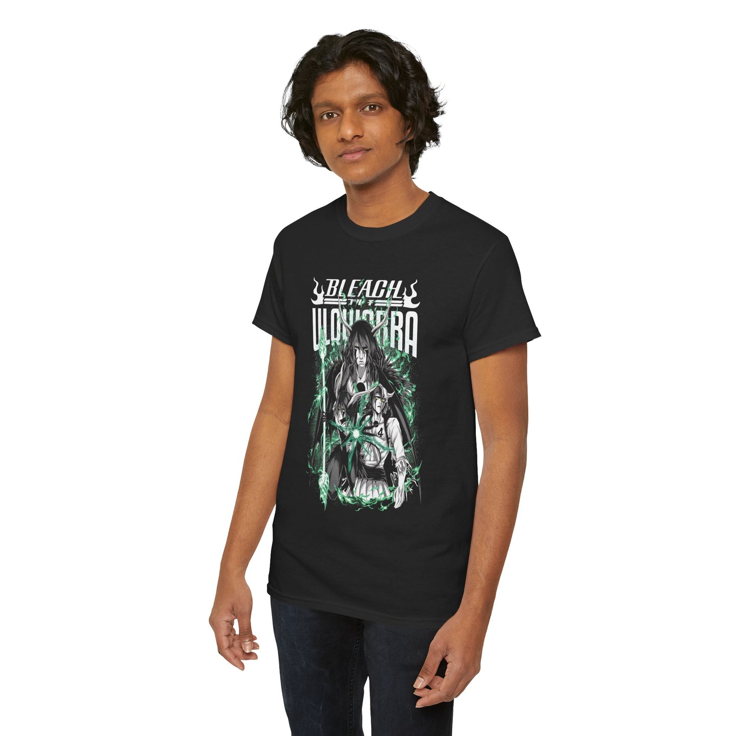 Ulquiorra Cifer Unisex Heavy Cotton T-Shirt | Bleach Espada Anime Streetwear