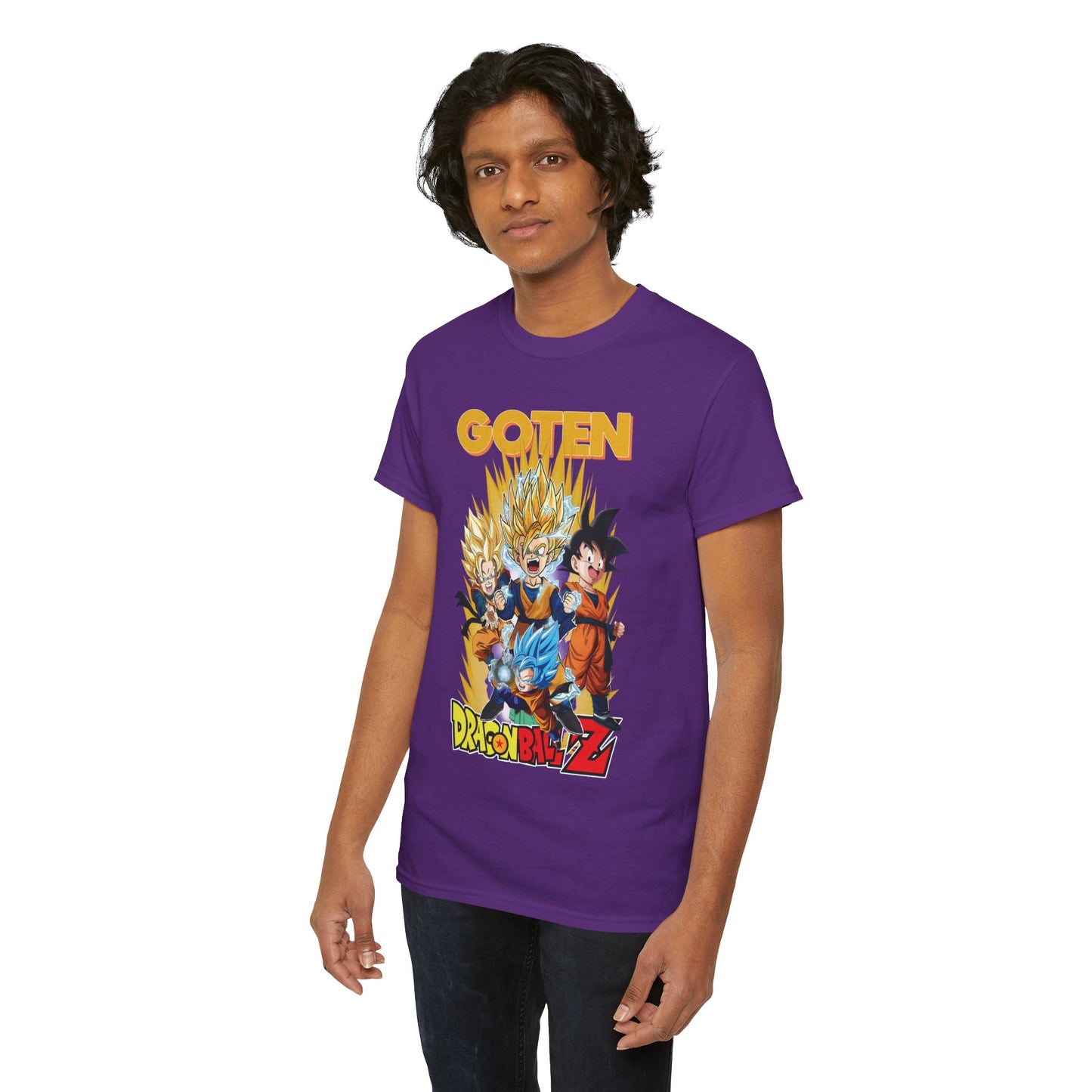 Goten “Next Gen Saiyan” Unisex Heavy Cotton T-Shirt | Dragon Ball Z Streetwear Tee