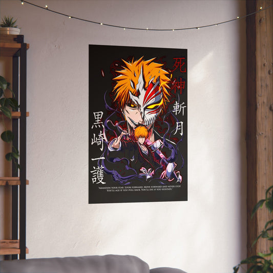 Ichigo TYBW Matte Vertical Poster | Bleach Thousand-Year Blood War Anime Wall Art