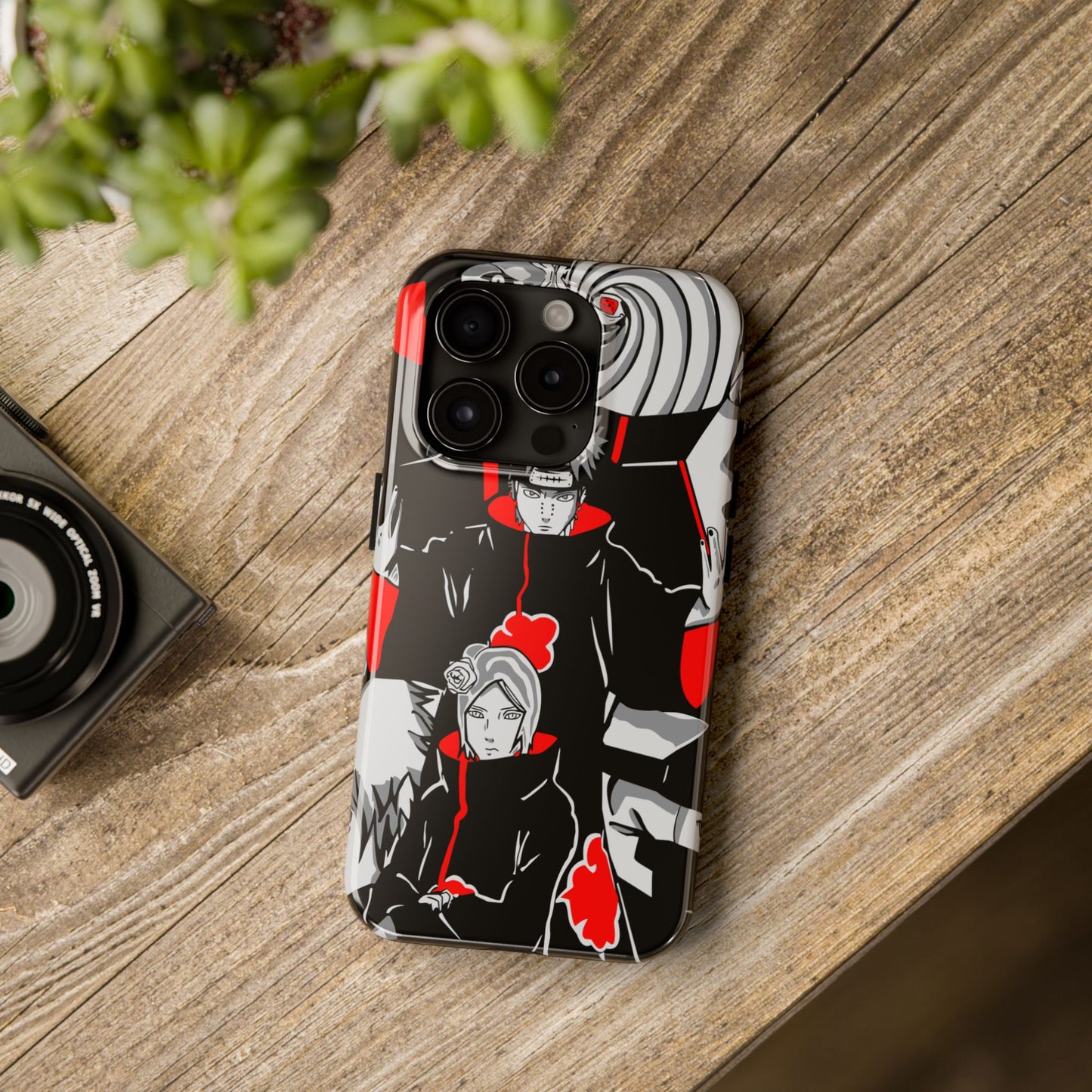 Akatsuki Phone Case | Anime-Inspired Protective Case | Double Layered iPhone & Samsung Cover | Otaku Manga Case