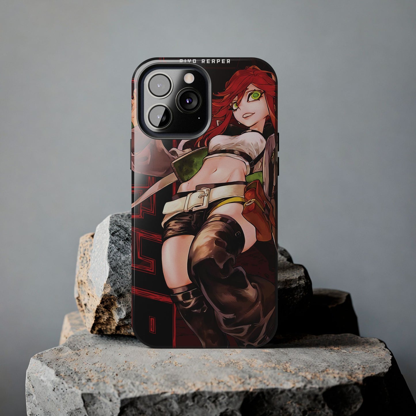 Riyo Reaper Personalizable Double Layered Phone Case | Anime-Inspired Protective Case