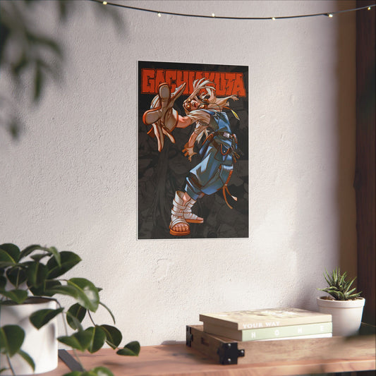 August Stilza II Matte Vertical Poster | Anime-Inspired Wall Art Print Manga Decor