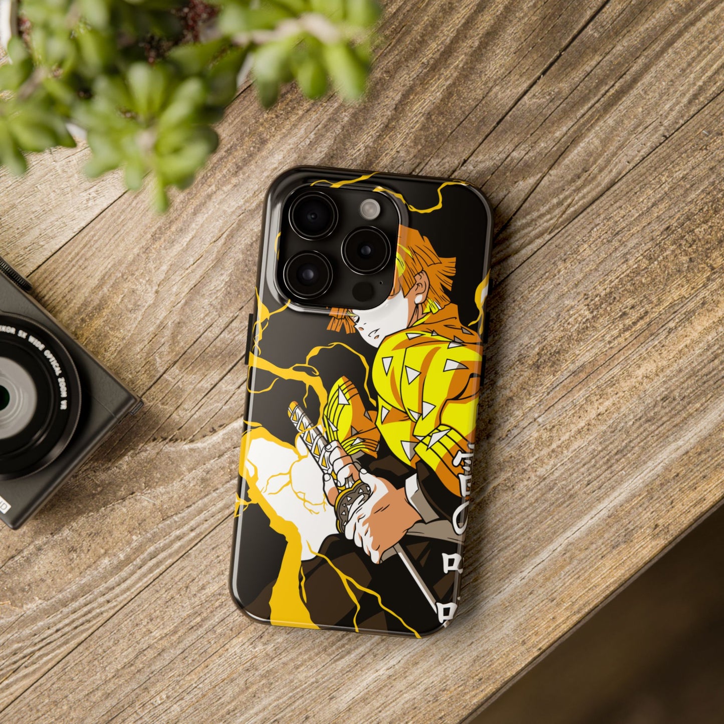 Sleeping Zenitsu Anime Phone Case | Anime-Inspired Protective Cover | Double Layer Otaku Case