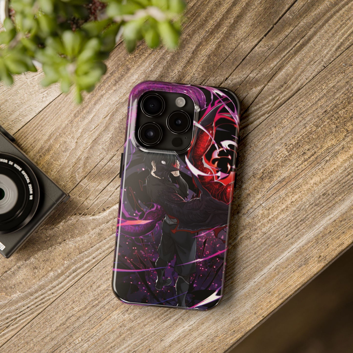 Ken Kaneki Chimera Kagune Double Layered Phone Case | Anime-Inspired Protective Case | Dark Otaku Phone Case for iPhone & Samsung