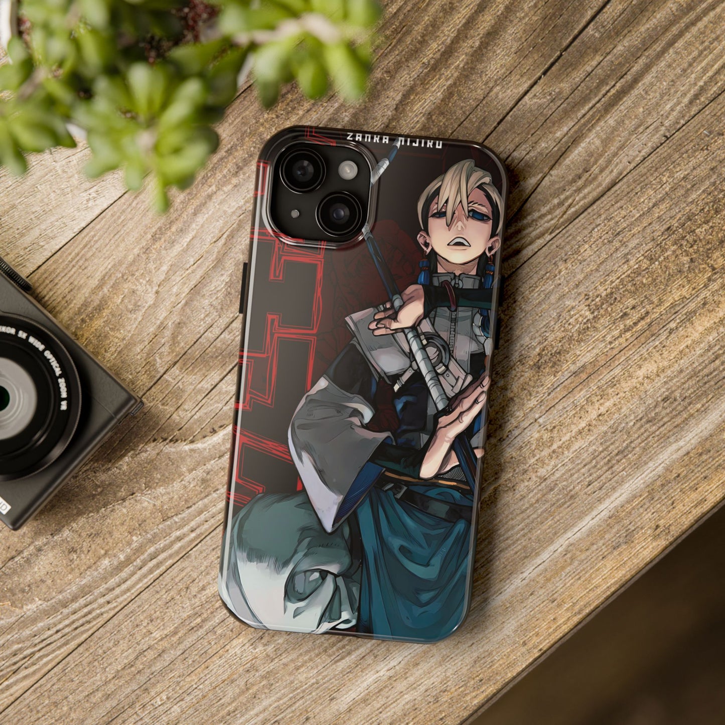 Zanka Nijiku Personalizable Double Layered Phone Case | Anime-Inspired Protective Case for IPhone & Samsung