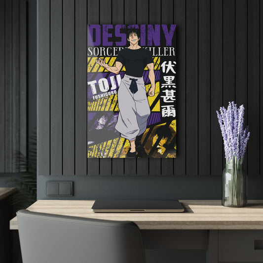 Sorcerer Killer Toji Fushiguro Acrylic Print