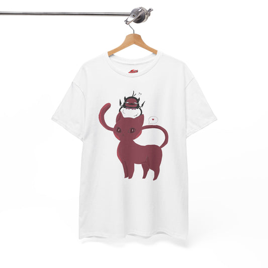 Nero & Rouge Unisex Heavy Cotton T-Shirt | Anime-Inspired Streetwear Tee
