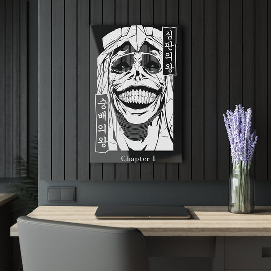 Statue of God Manga Panel Acrylic Print